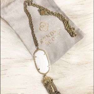 Kendra Scott White Tassel